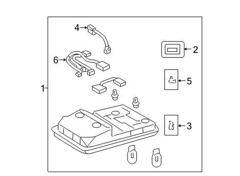 2022 Toyota 4Runner Stability Control Diagram 1 - Thumbnail