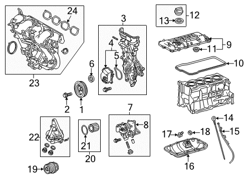 2020 Toyota Prius Prime Filters Diagram 2 - Thumbnail