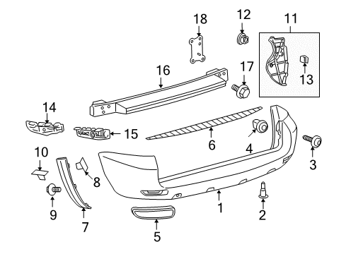 2006 Toyota RAV4 Reflector Assembly, REFL Diagram for 81910-13022