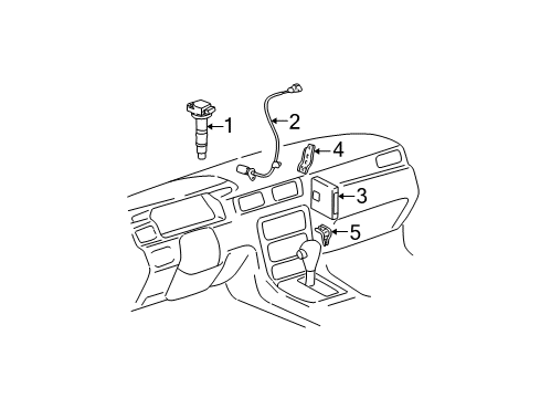 2002 Toyota Solara Ignition System Diagram 1 - Thumbnail