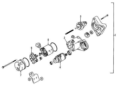 2013 Toyota Tundra Clutch Sub-Assembly, Sta Diagram for 28021-38040