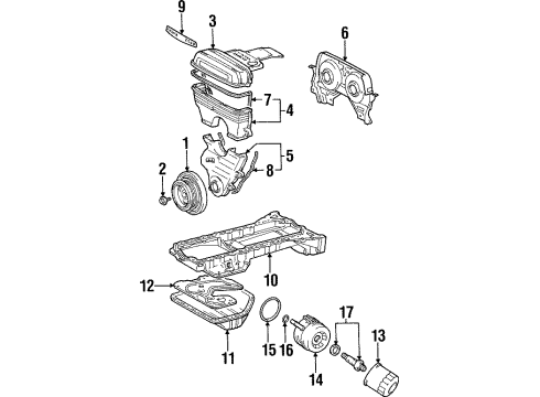 1993 Toyota Supra Filters Diagram 1 - Thumbnail