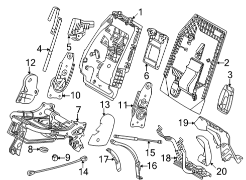 2021 Toyota Sienna Third Row Seats Diagram 2 - Thumbnail