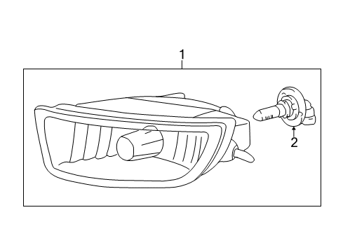 2003 Toyota Sienna Bulbs Diagram 2 - Thumbnail