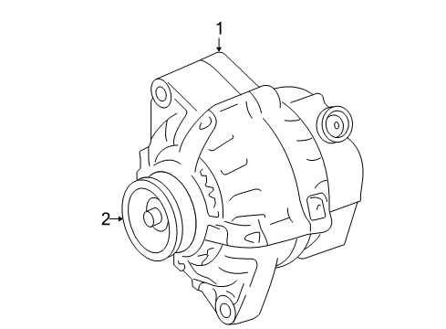 2012 Toyota RAV4 Alternator Diagram