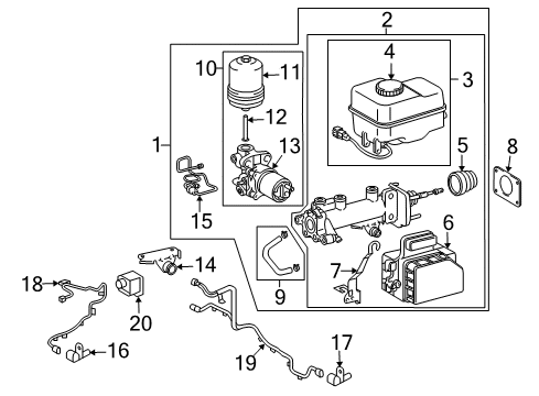 2011 Toyota Land Cruiser Anti-Lock Brakes Diagram 1 - Thumbnail