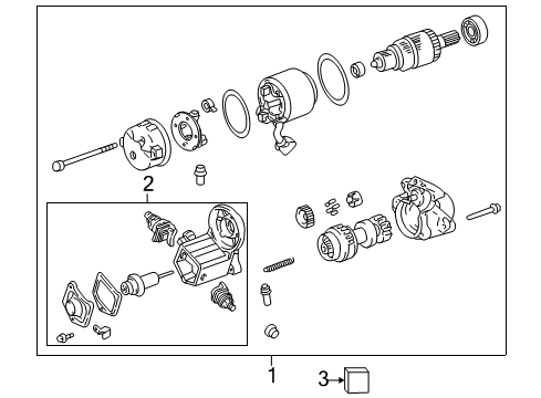 1997 Toyota RAV4 Starter, Electrical Diagram