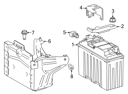 2020 Toyota GR Supra Cover Diagram for 82821-WAA02