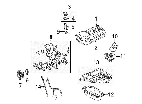 2007 Toyota Tacoma Filters Diagram 4 - Thumbnail