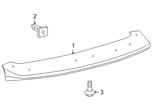 2008 Toyota Land Cruiser Rear Spoiler Diagram