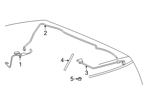 2010 Scion xB Antenna & Radio Diagram