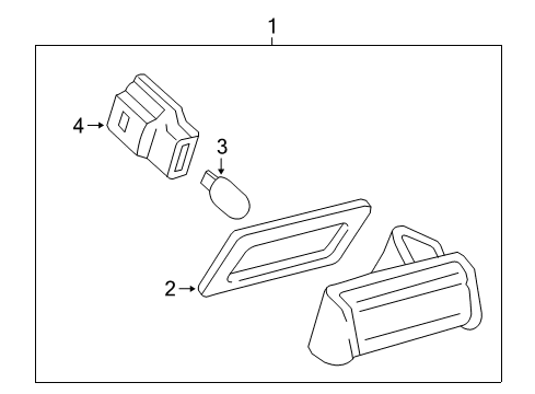 2006 Toyota Camry License Lamps Diagram