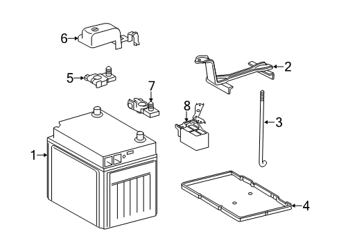 2019 Toyota Highlander Battery Diagram 2 - Thumbnail