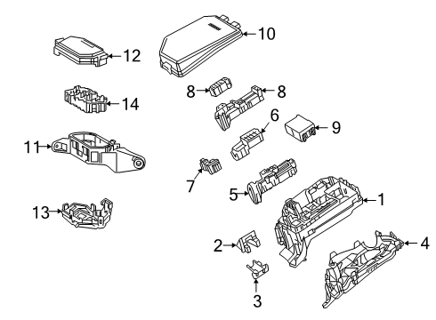 2023 Toyota Corolla Fuse & Relay Diagram 2 - Thumbnail