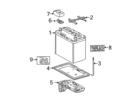 2001 Toyota RAV4 Battery Diagram