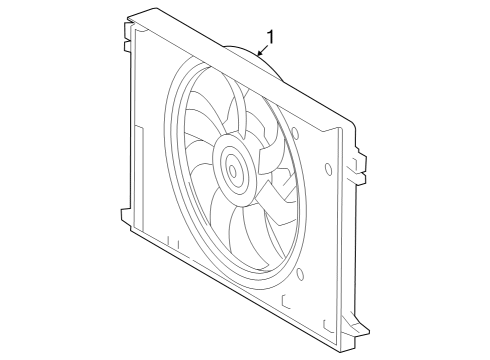 2024 Toyota Grand Highlander Cooling Fan Diagram 2 - Thumbnail