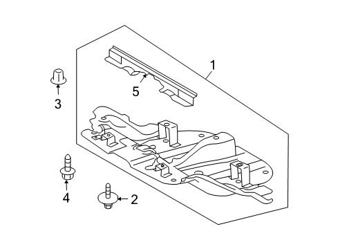 2013 Toyota Tundra Splash Shields Diagram 2 - Thumbnail