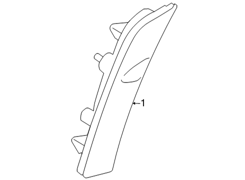 2022 Toyota GR86 LAMP MARKER F SD Diagram for SU003-09625