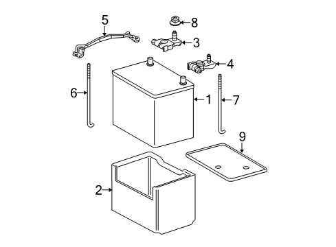 2009 Toyota Tundra Battery Diagram