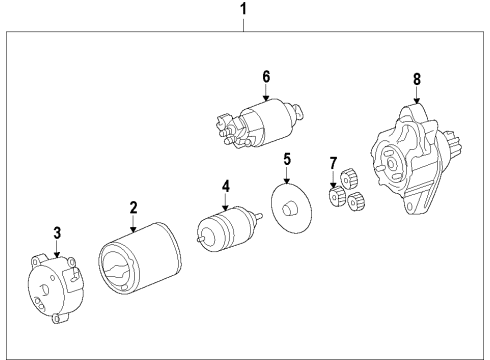 2014 Toyota Camry Starter Diagram