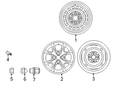 2002 Toyota Echo Wheels Diagram