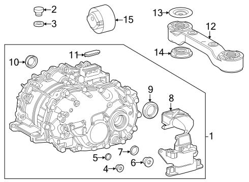 2023 Toyota Crown Plug, W/HEAD STRAIGH Diagram for 90341-18023