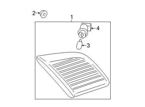2004 Toyota Avalon Backup Lamps Diagram