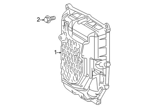 2023 Toyota Corolla Cross Transaxle Parts Diagram