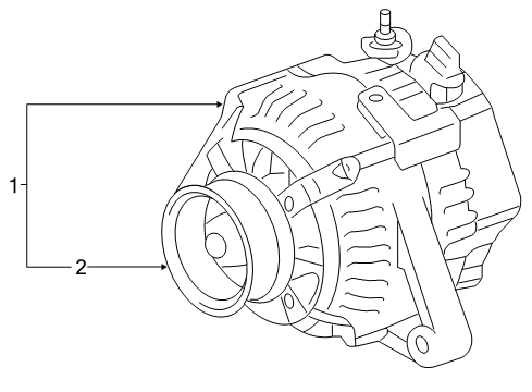 2010 Toyota Corolla Alternator Diagram 2 - Thumbnail