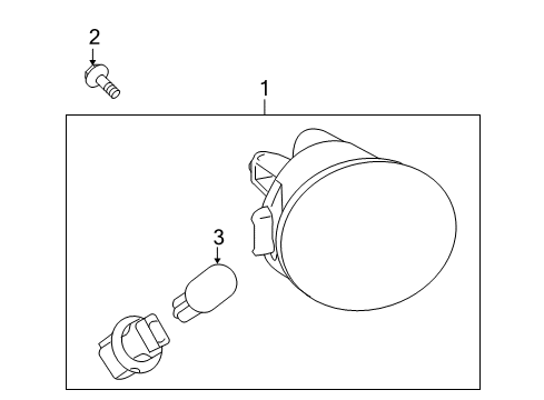 2010 Scion xB Bulbs Diagram 3 - Thumbnail