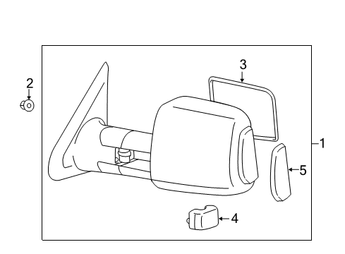 2018 Toyota Tundra Mirrors, Electrical Diagram 1 - Thumbnail