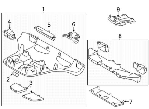 2022 Toyota GR86 CAMERA ASSY Diagram for SU003-11012