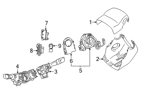 2016 Toyota Tacoma Ignition Lock, Electrical Diagram 2 - Thumbnail