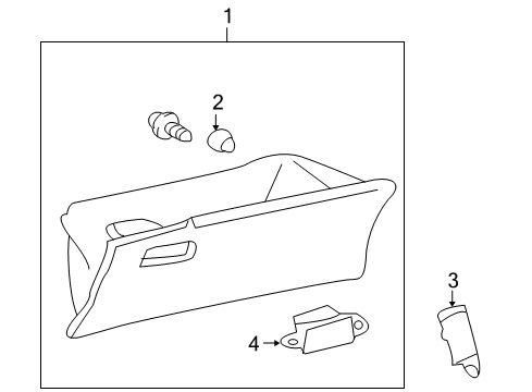 2012 Toyota Corolla Glove Box Diagram