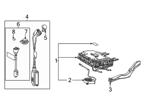 2021 Toyota RAV4 Prime Electrical Components Diagram 4 - Thumbnail