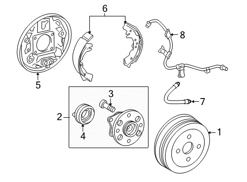 2008 Scion xD Hydraulic System, Transmission Diagram