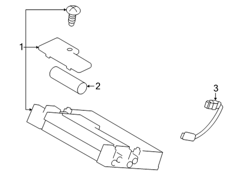 2023 Toyota GR86 Communication System Components Diagram