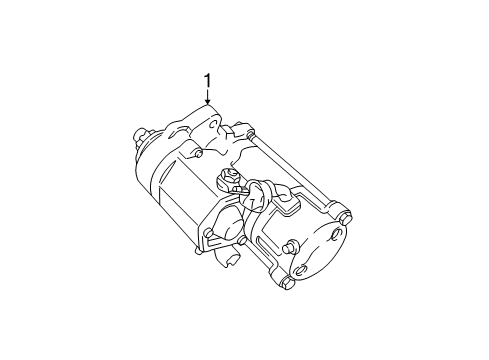 2001 Toyota Avalon Starter, Electrical Diagram