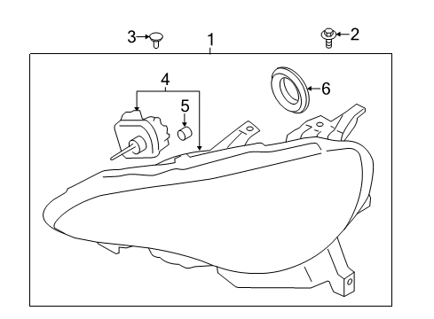 2018 Toyota 86 Headlamps Diagram