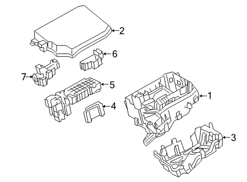 2015 Toyota Corolla Electrical Components Diagram 1 - Thumbnail