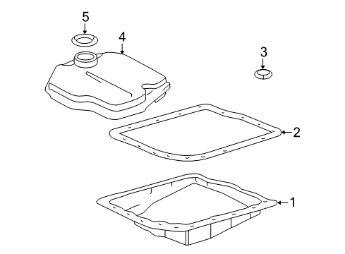 2011 Toyota Highlander Automatic Transmission, Maintenance Diagram 1 - Thumbnail