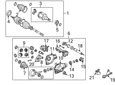 2014 Toyota Sequoia Cover, Dust Diagram for 41336-0C010