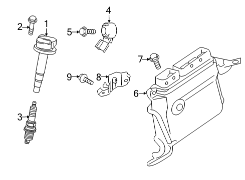 2017 Toyota Prius V Ignition System Diagram