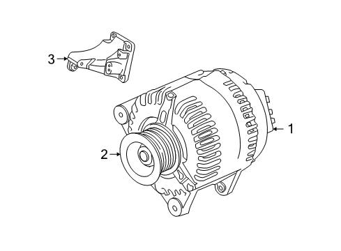 2013 Toyota Matrix Alternator Diagram 2 - Thumbnail