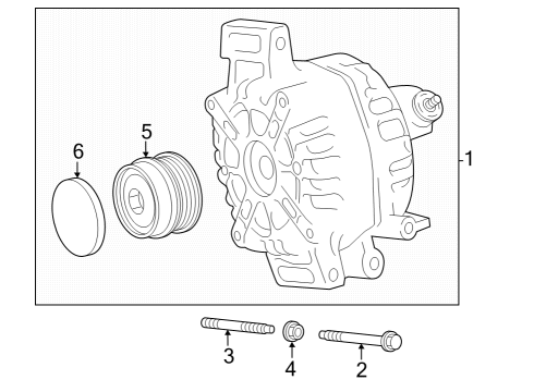 2024 Toyota Grand Highlander Alternator Diagram