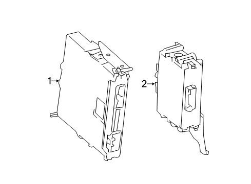 2019 Toyota Highlander Electrical Components Diagram 2 - Thumbnail