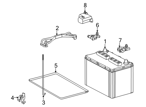 2022 Toyota 4Runner Battery Diagram