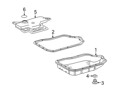 2010 Toyota Camry Automatic Transmission, Maintenance Diagram 1 - Thumbnail