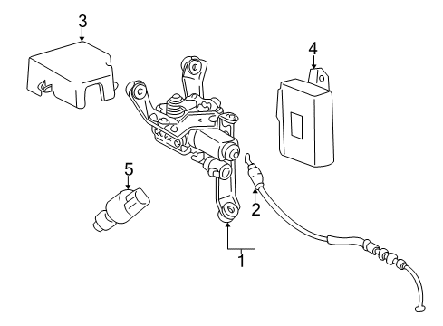 1999 Toyota Tacoma Cruise Control System Diagram 1 - Thumbnail