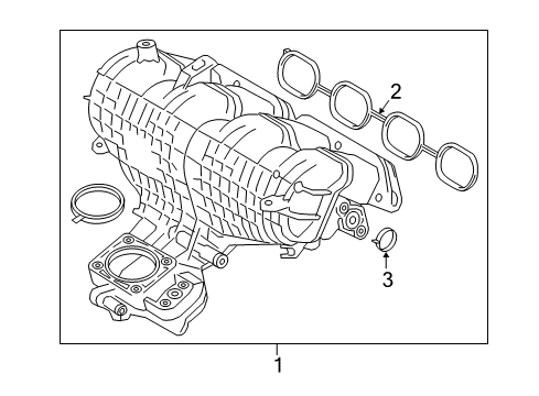 2015 Toyota Prius V Intake Manifold Diagram